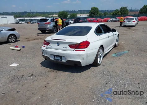 2014 BMW 640I xDrive z USA, uszkodzony, nr VIN WBALY1C52EDZ73414